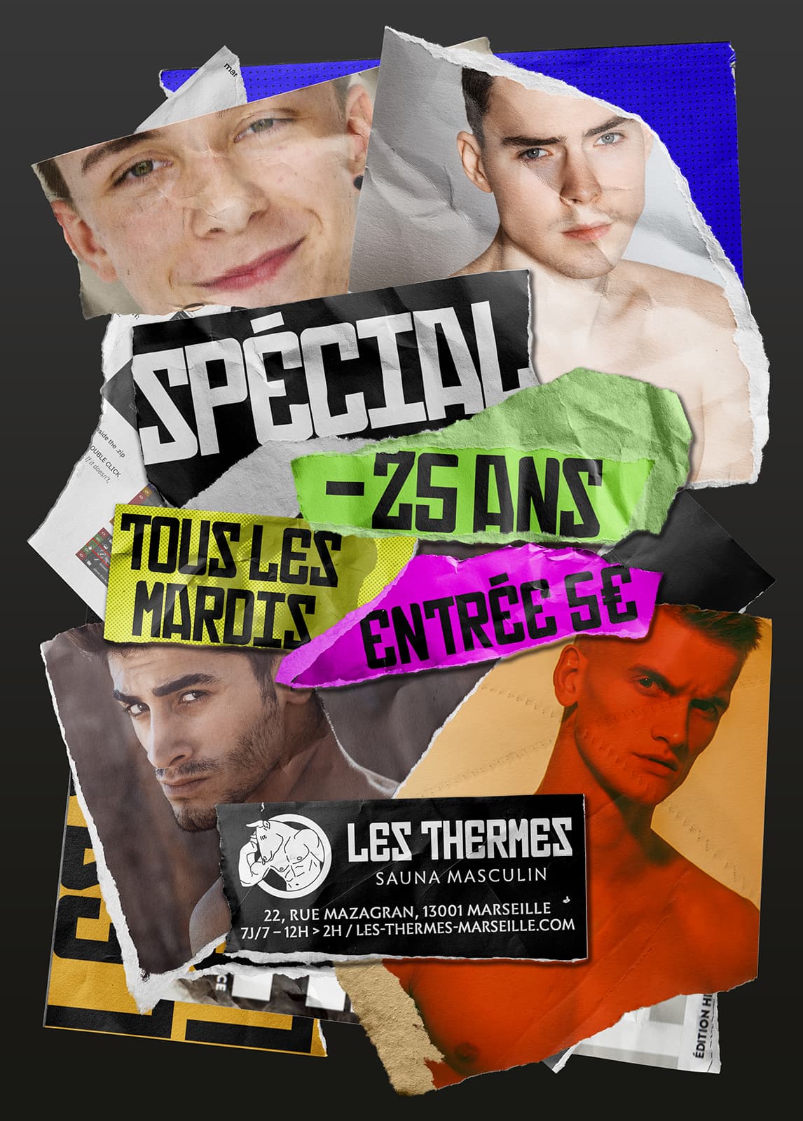 Les Thermes - Sauna Masculins - Gay-Marseille